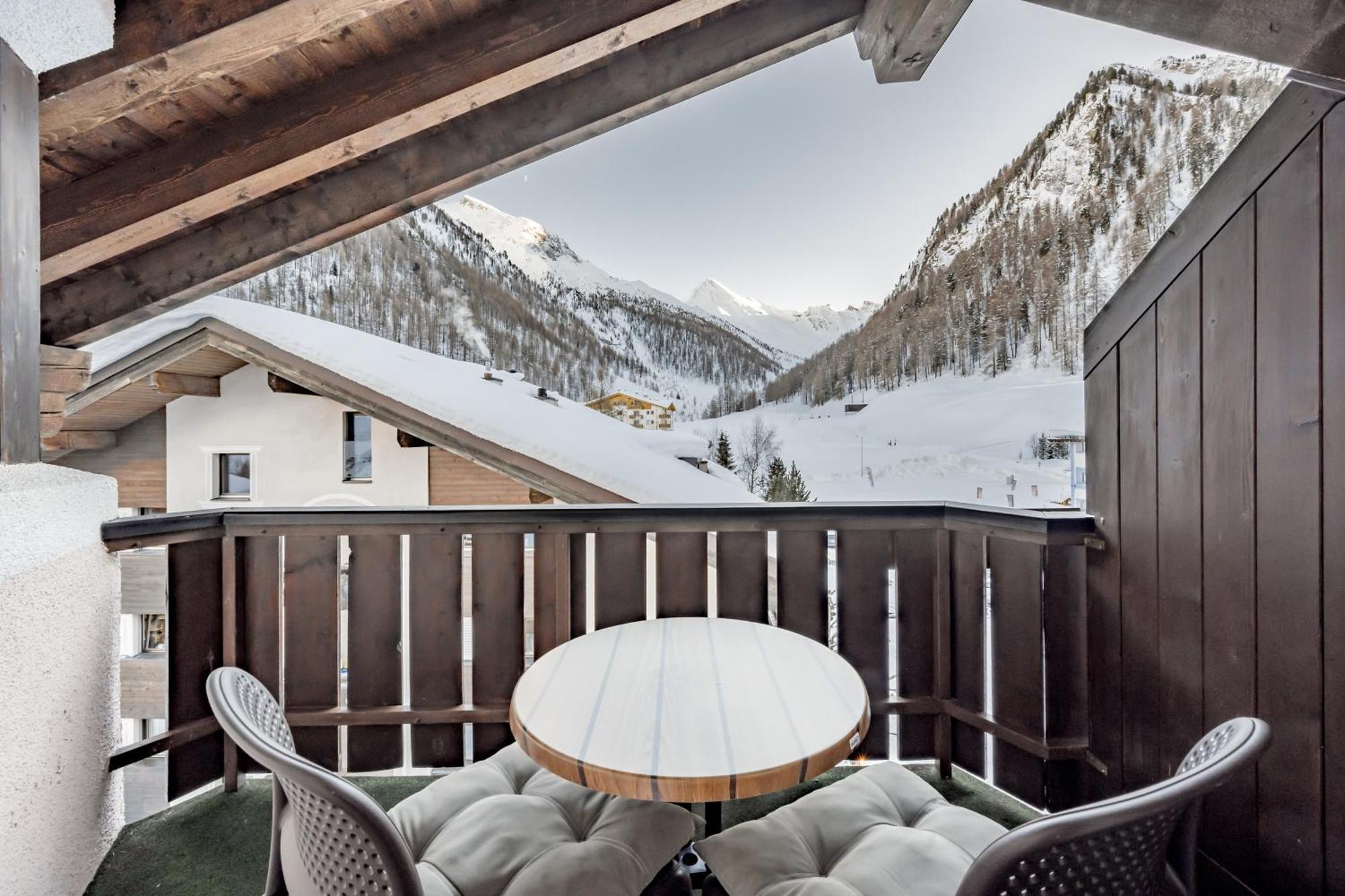 Chalet Silvretta Hotel & Spa Samnaun Exterior photo