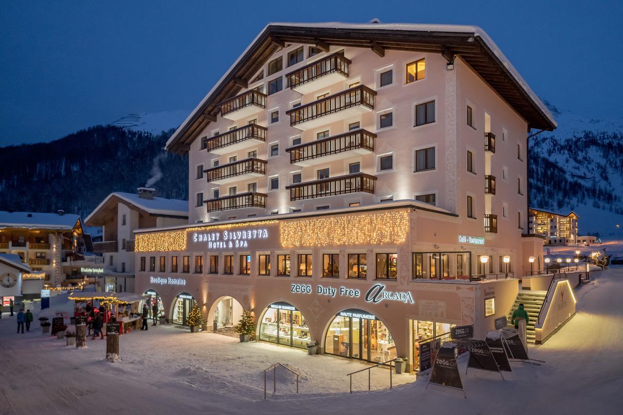 Chalet Silvretta Hotel & Spa Samnaun Exterior photo